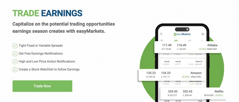 Unlock the Potential of Earnings Season with easyMarkets' Rewards and Benefits